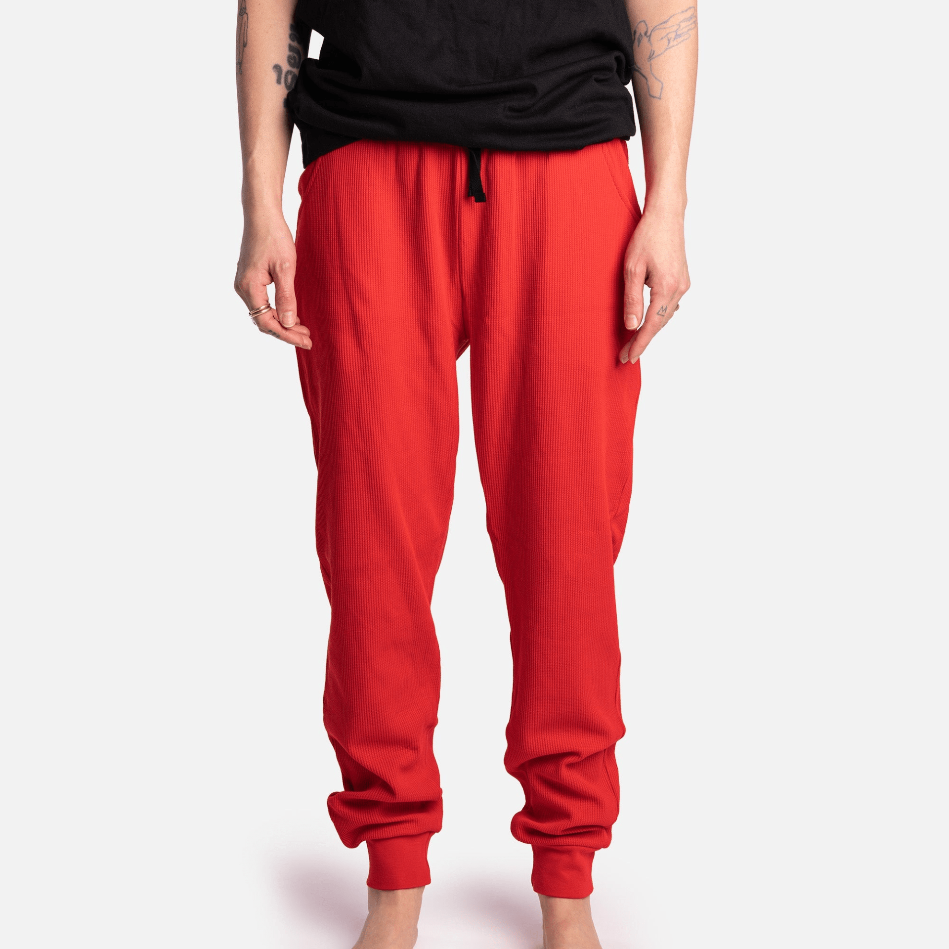 Matching Human Pajama - Buffalo Plaid Red